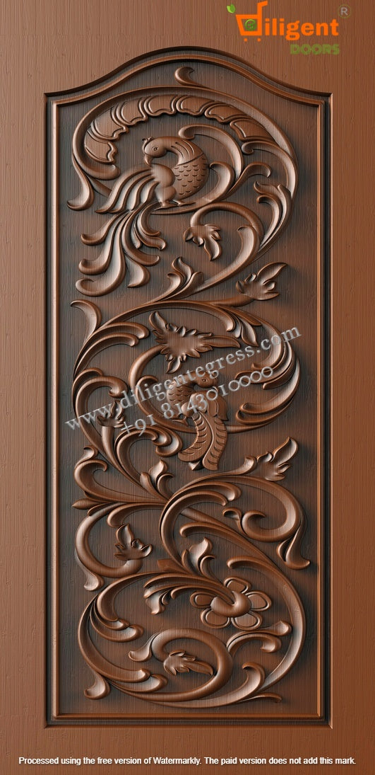 DEPL N.SKY-021 (EPIC)Teakwood carving door