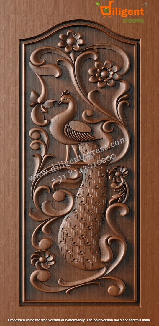 DEPL N.SKY-022 (EPIC)Teakwood carving door