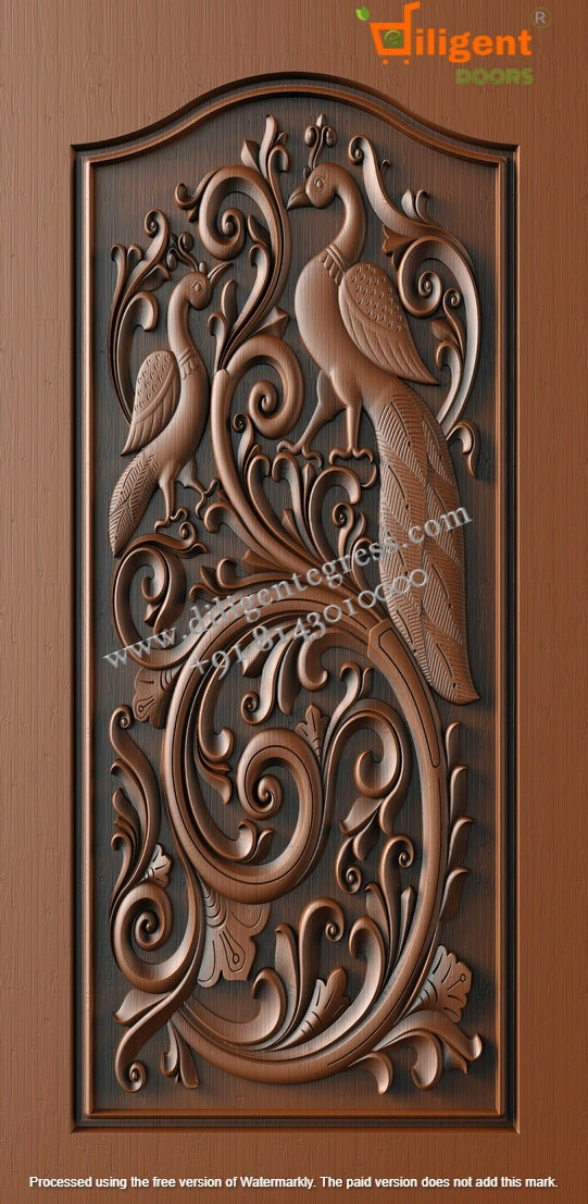 DEPL N.SKY-025 (EPIC)Teakwood carving door