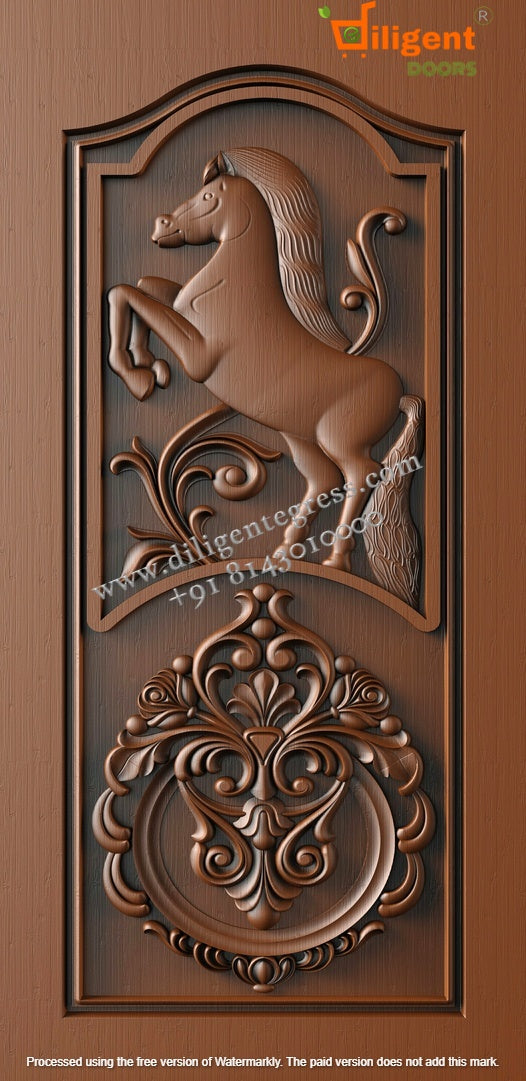 DEPL N.SKY-026 (EPIC)Teakwood carving door