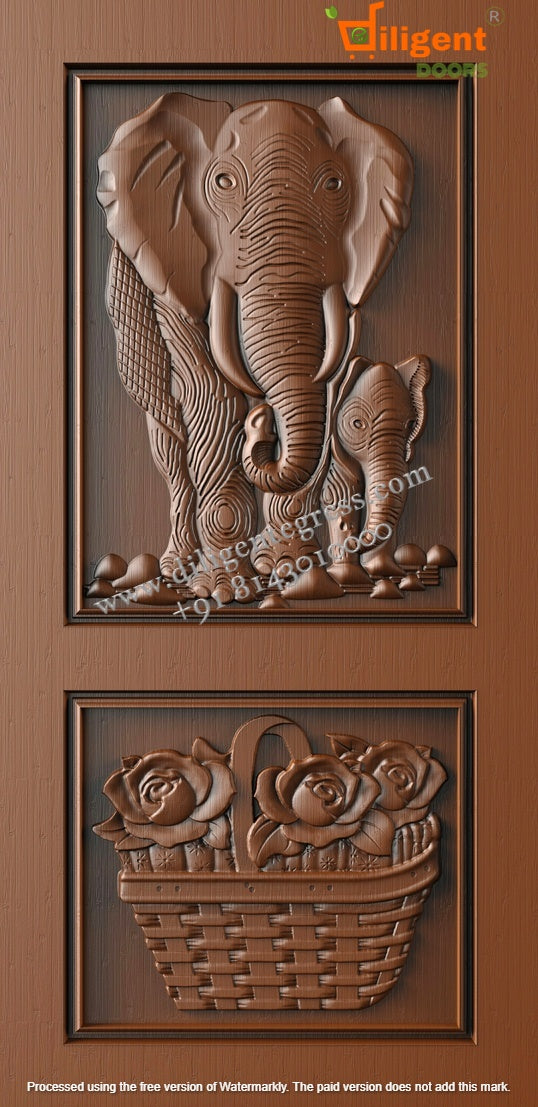 DEPL N.SKY-030 (EPIC)Teakwood carving door