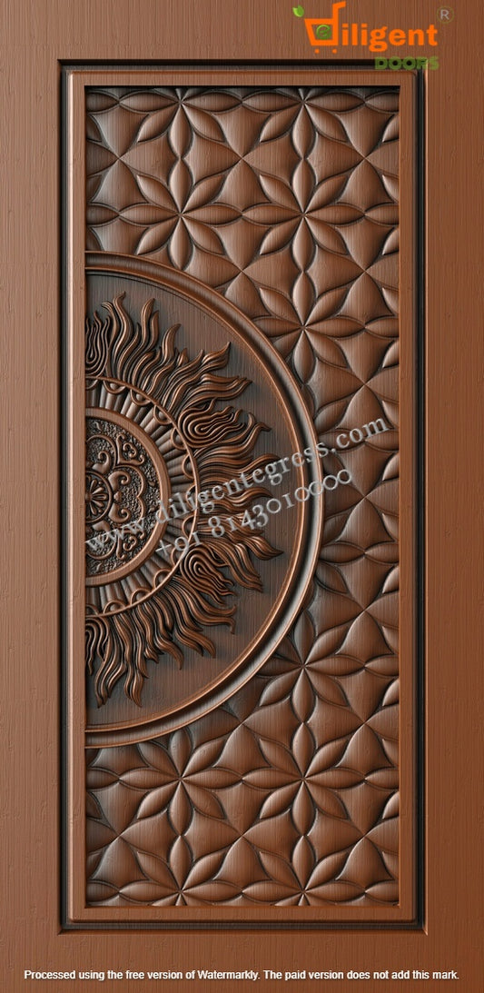 DEPL N.SKY-046 (EPIC)Teakwood carving door