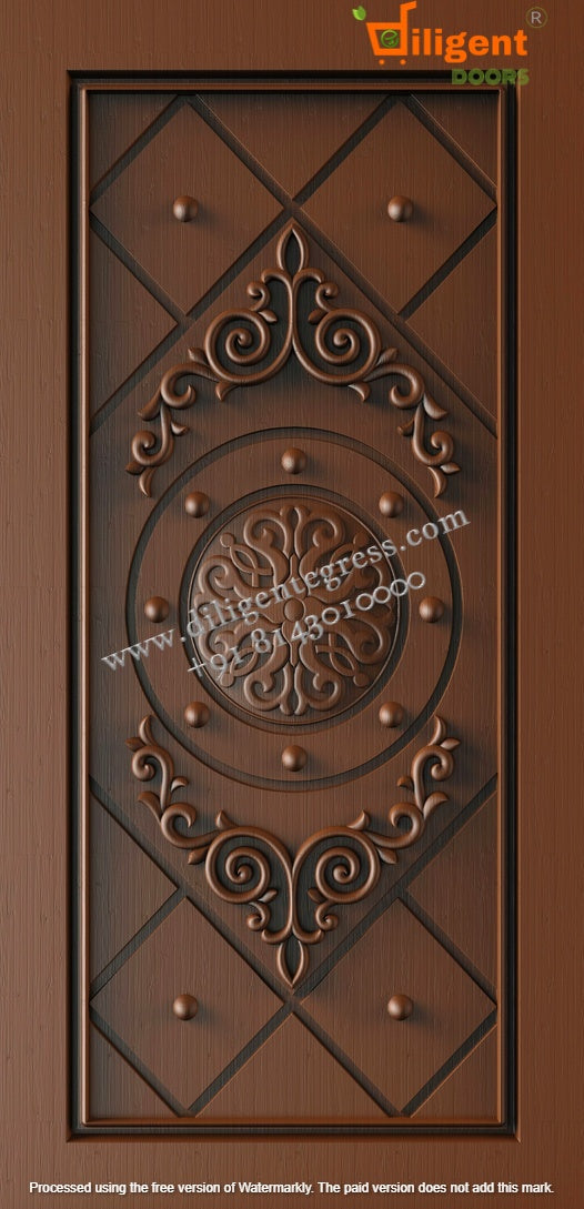 DEPL N.SKY-071 (ELEGANT)Teakwood carving door