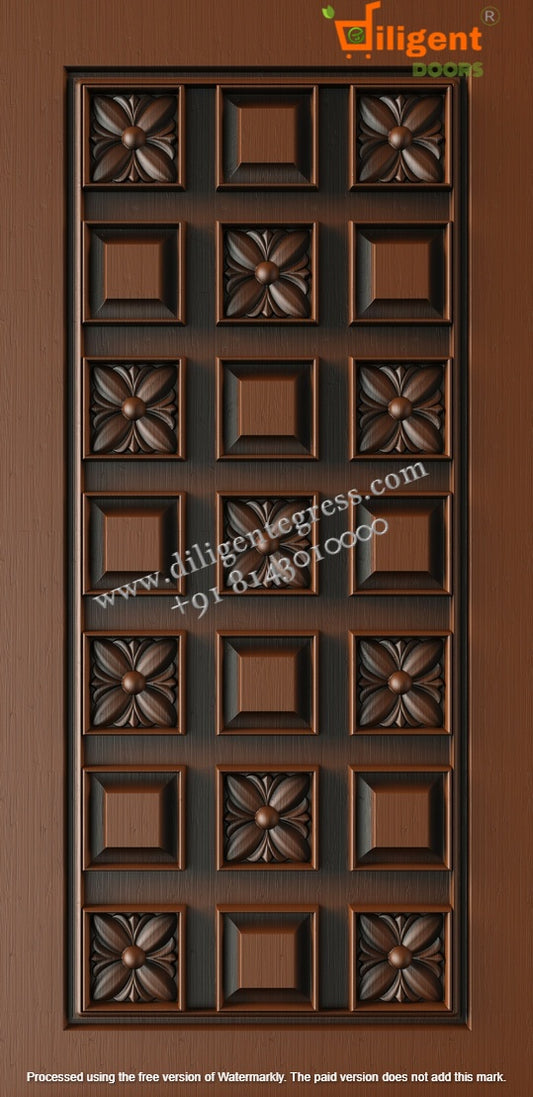 DEPL N.SKY-100 (ELEGANT)Teakwood carving door