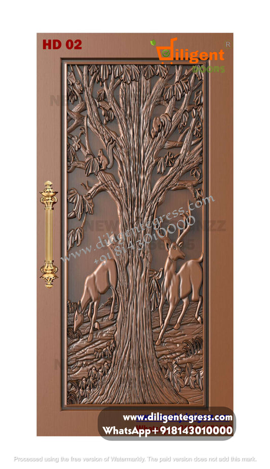 DEPL HD 02 Teakwood carving door