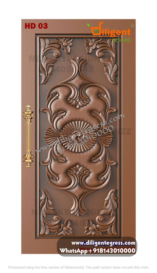 DEPL HD 03 Teakwood carving door