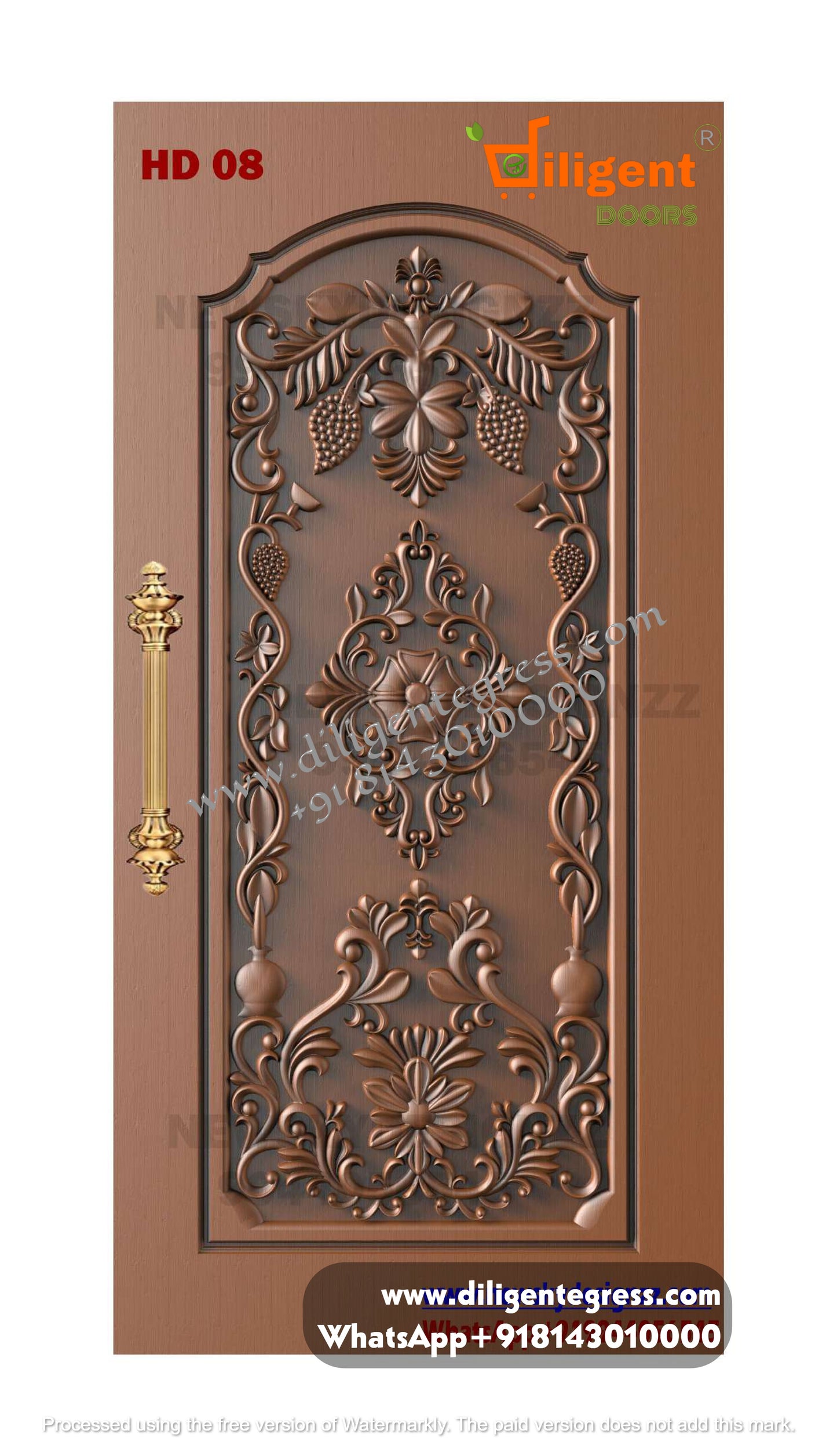 DEPL HD 08 Teakwood carving door