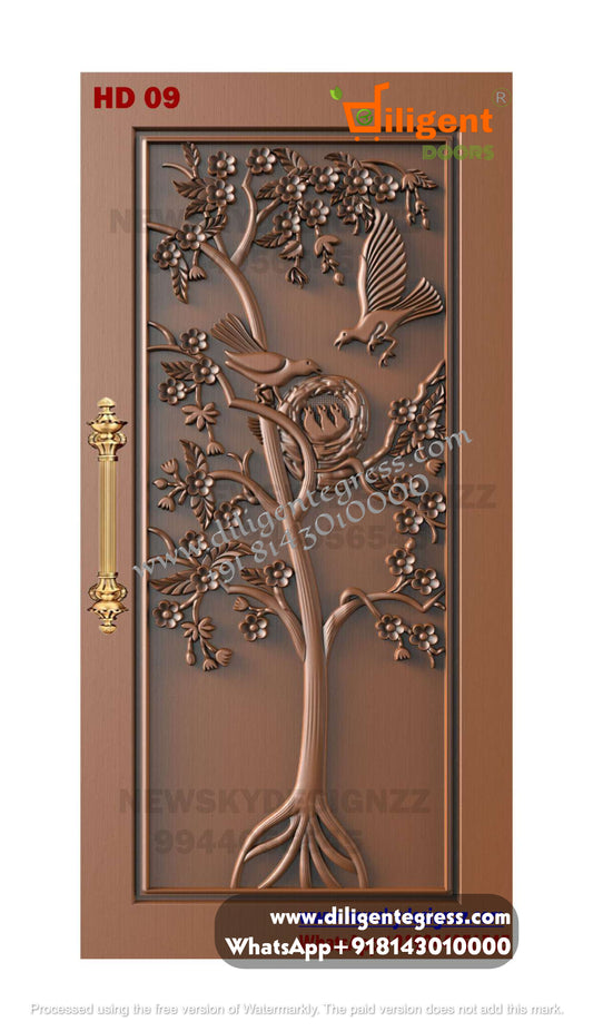 DEPL HD 09 Teakwood carving door