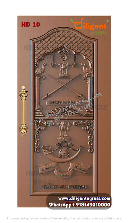 DEPL HD 10 Teakwood carving door