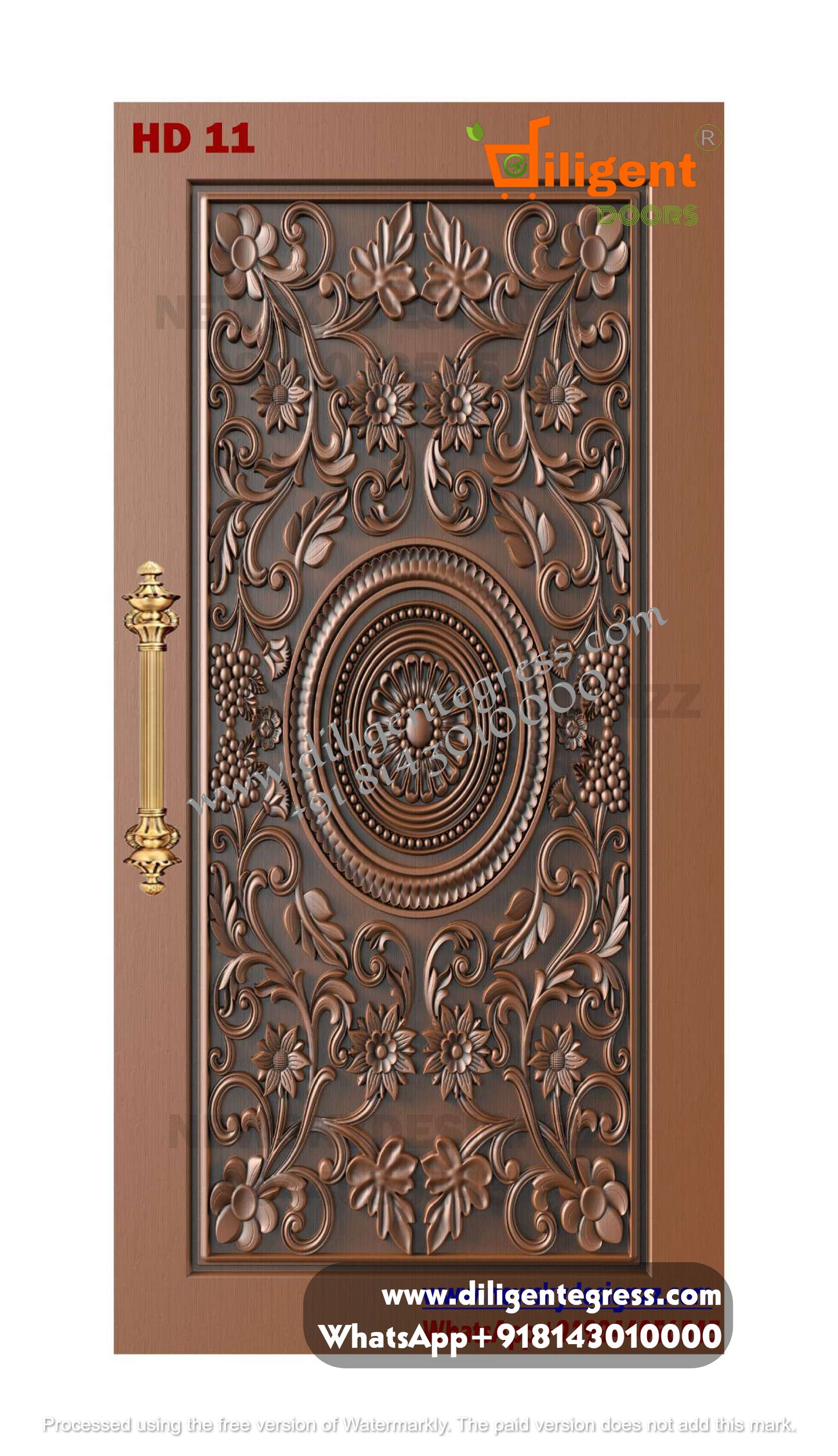 DEPL HD 11 Teakwood carving door