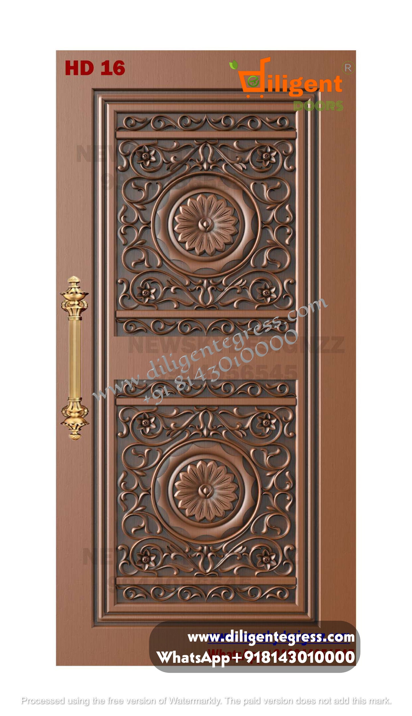 DEPL HD 16 Teakwood carving door