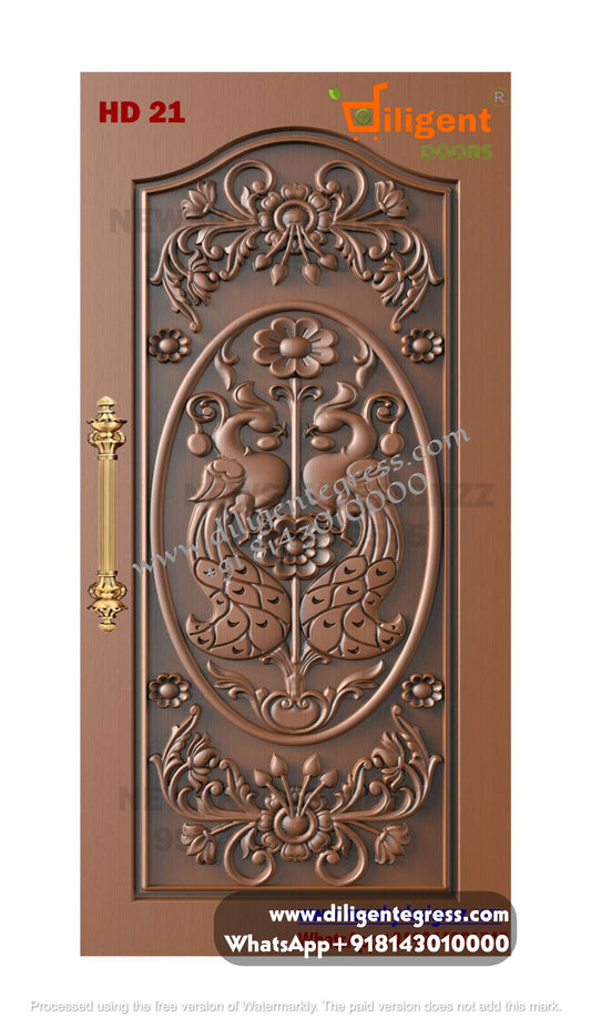 DEPL HD 21 Teakwood carving door