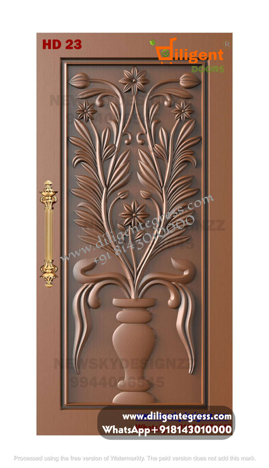 DEPL HD 23 Teakwood carving door