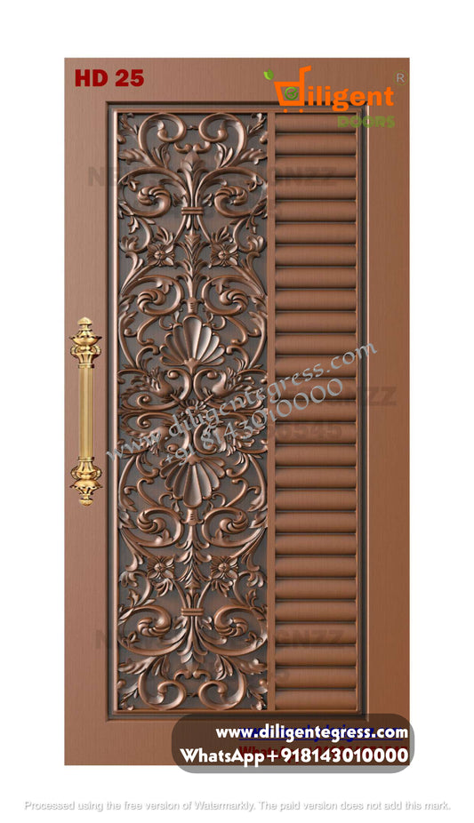 DEPL HD 25 Teakwood carving door