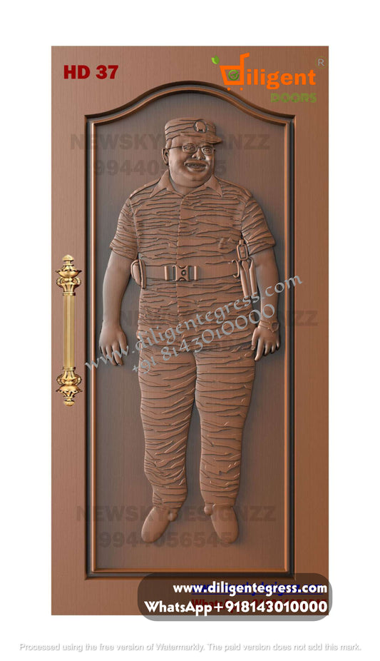 DEPL HD 37 Teakwood carving door