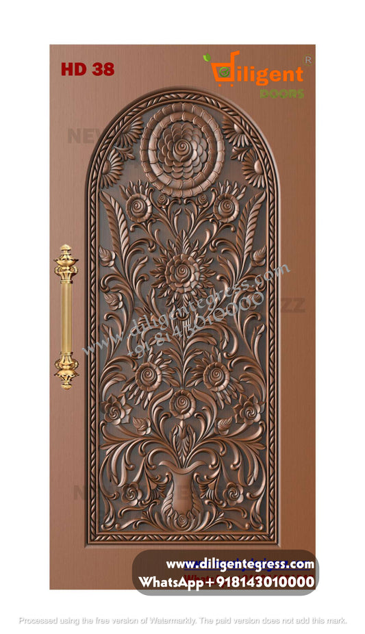 DEPL HD 38 Teakwood carving door