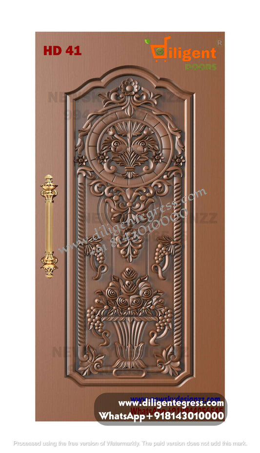 DEPL HD 41 Teakwood carving door