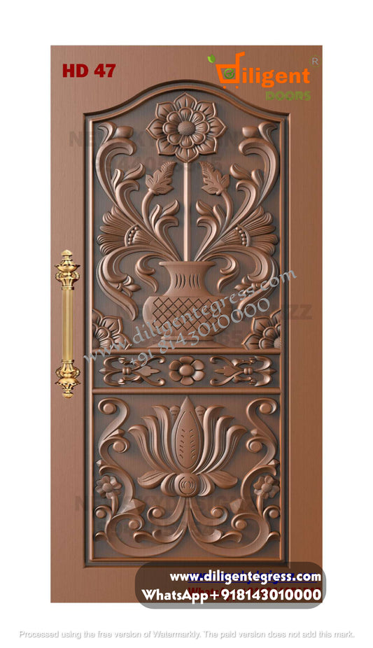 DEPL HD 47 Teakwood carving door