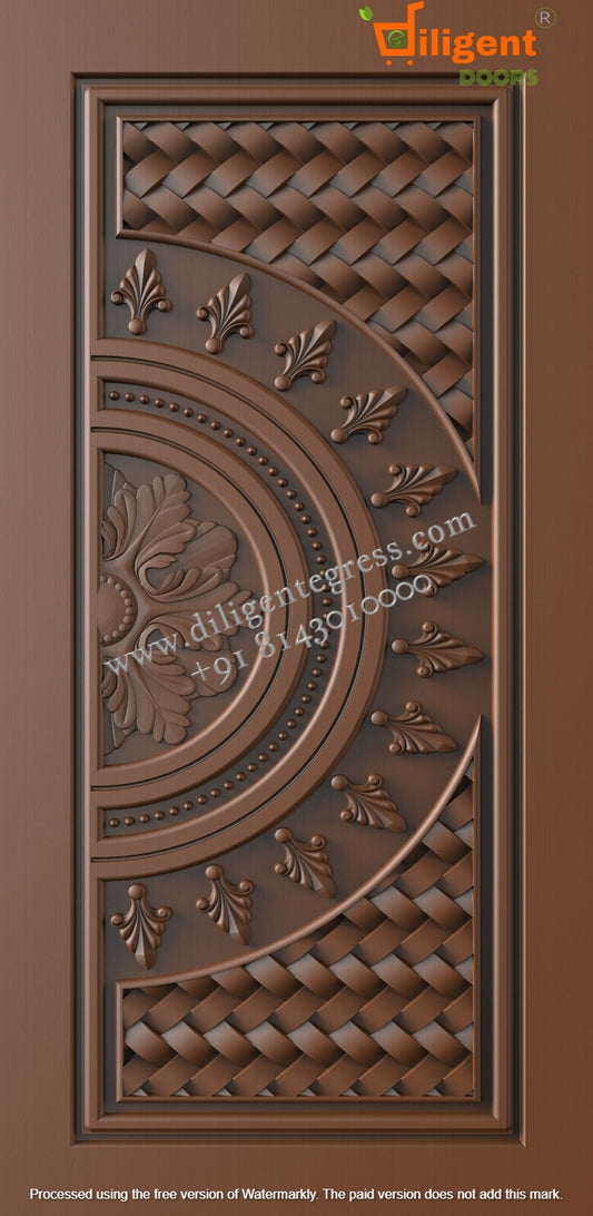 DEPL NF 29 Teakwood carving door