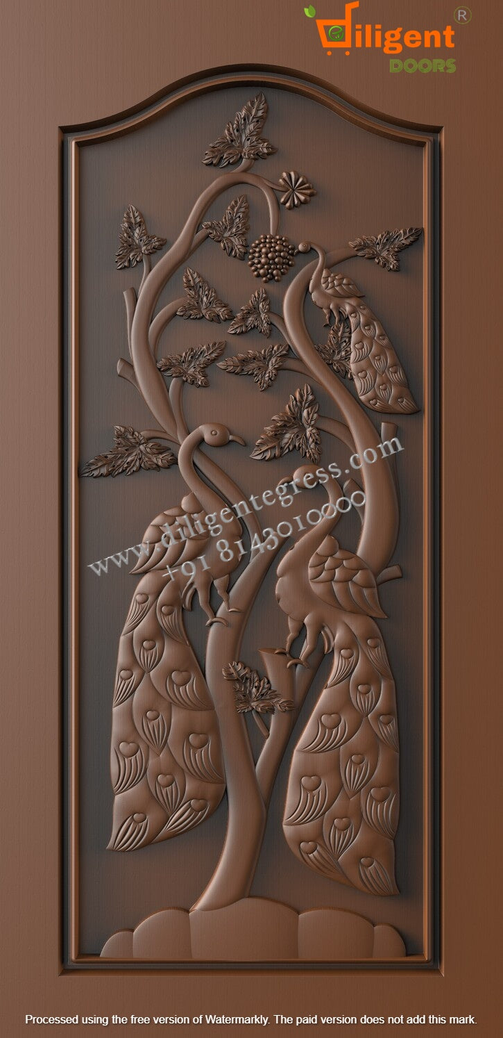 DEPL NF 30 Teakwood carving door