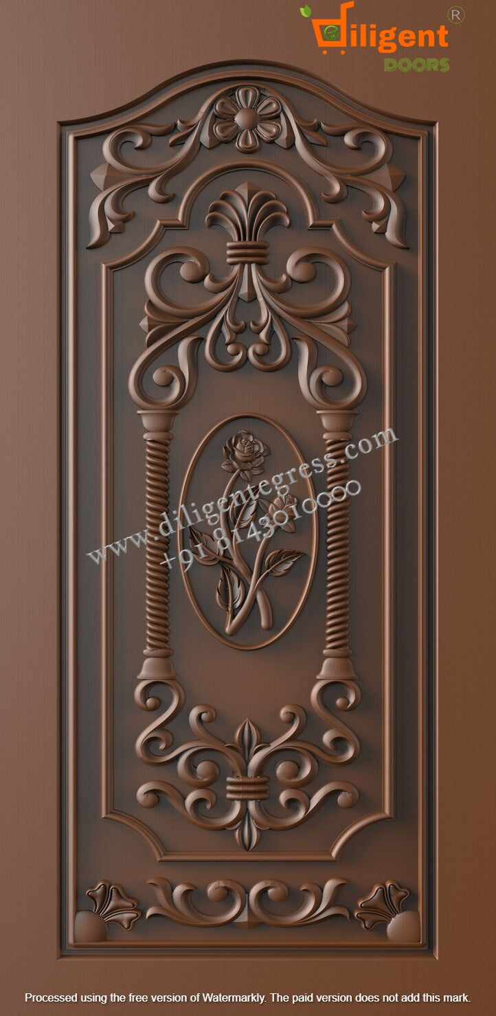 DEPL NF 36 Teakwood carving door