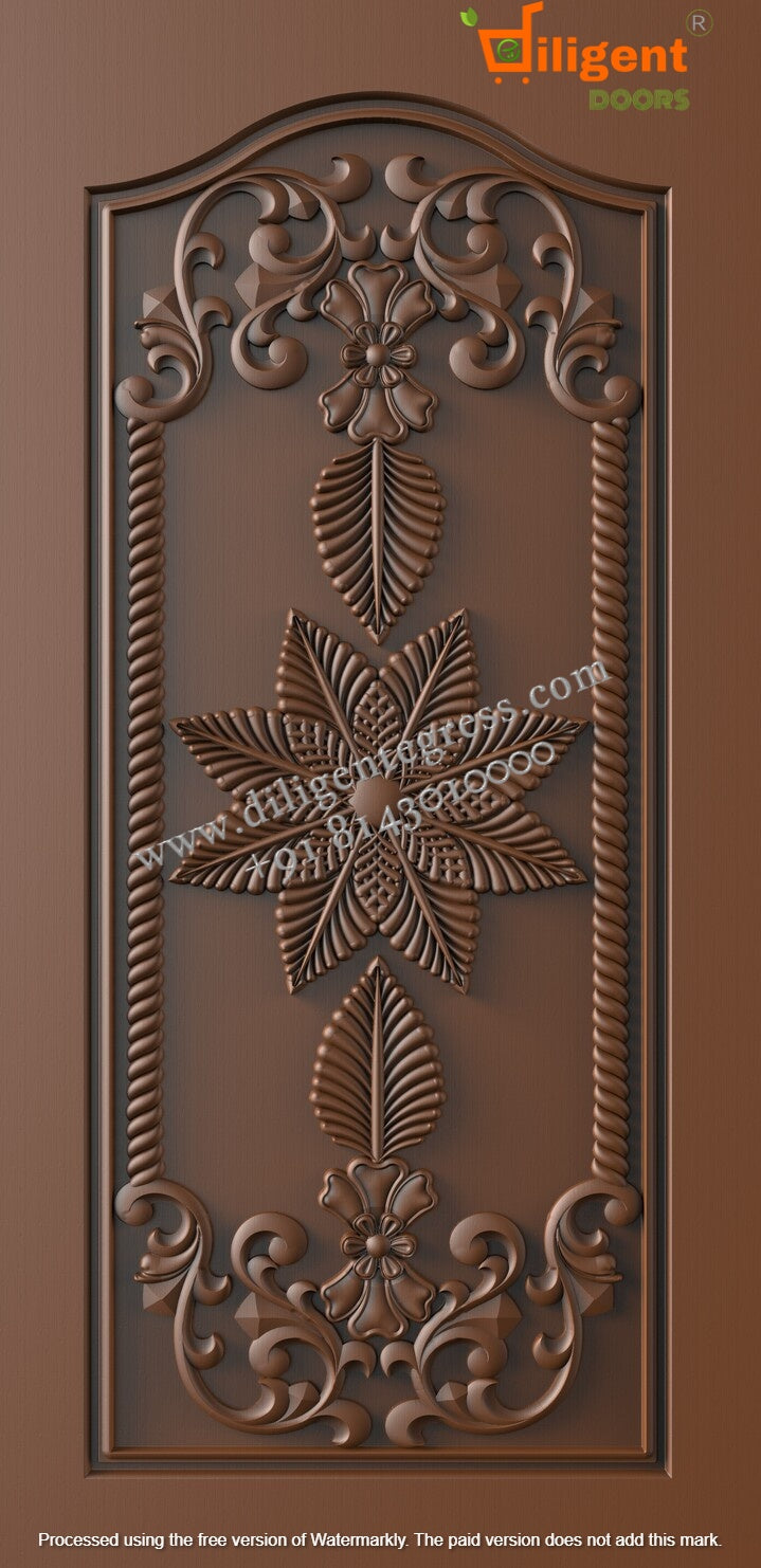 DEPL NF 39 Teakwood carving door