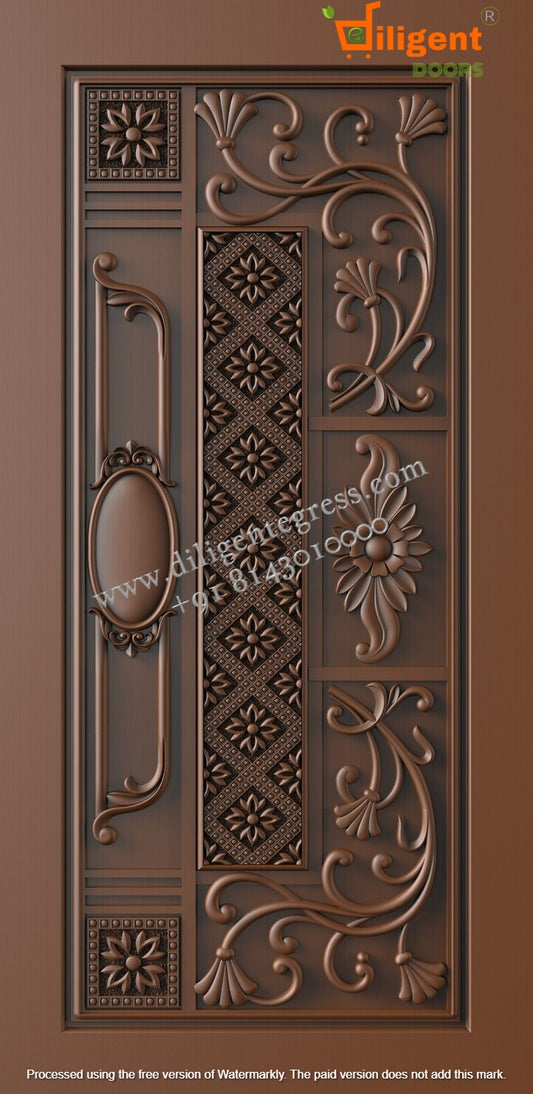 DEPL NF 40 Teakwood carving door