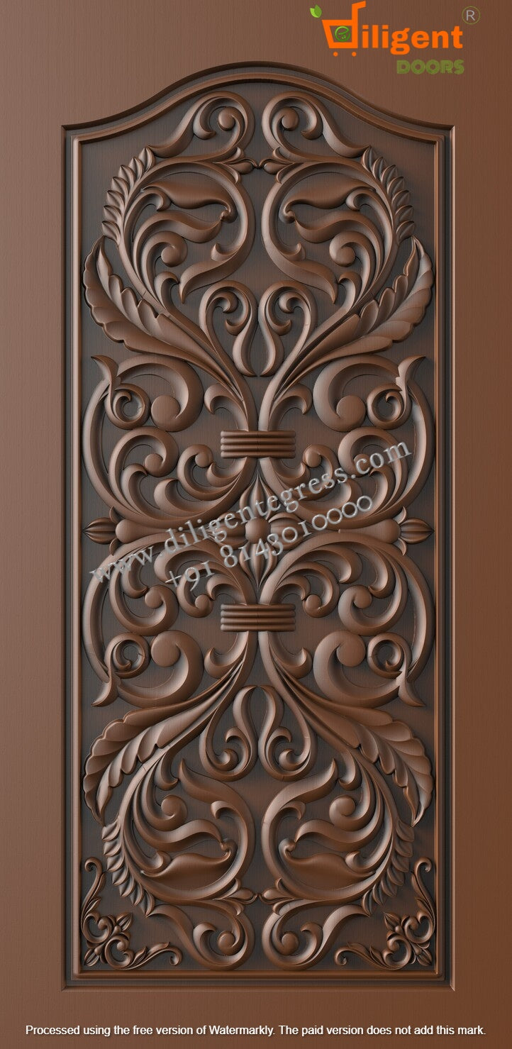 DEPL NF 46 Teakwood carving door