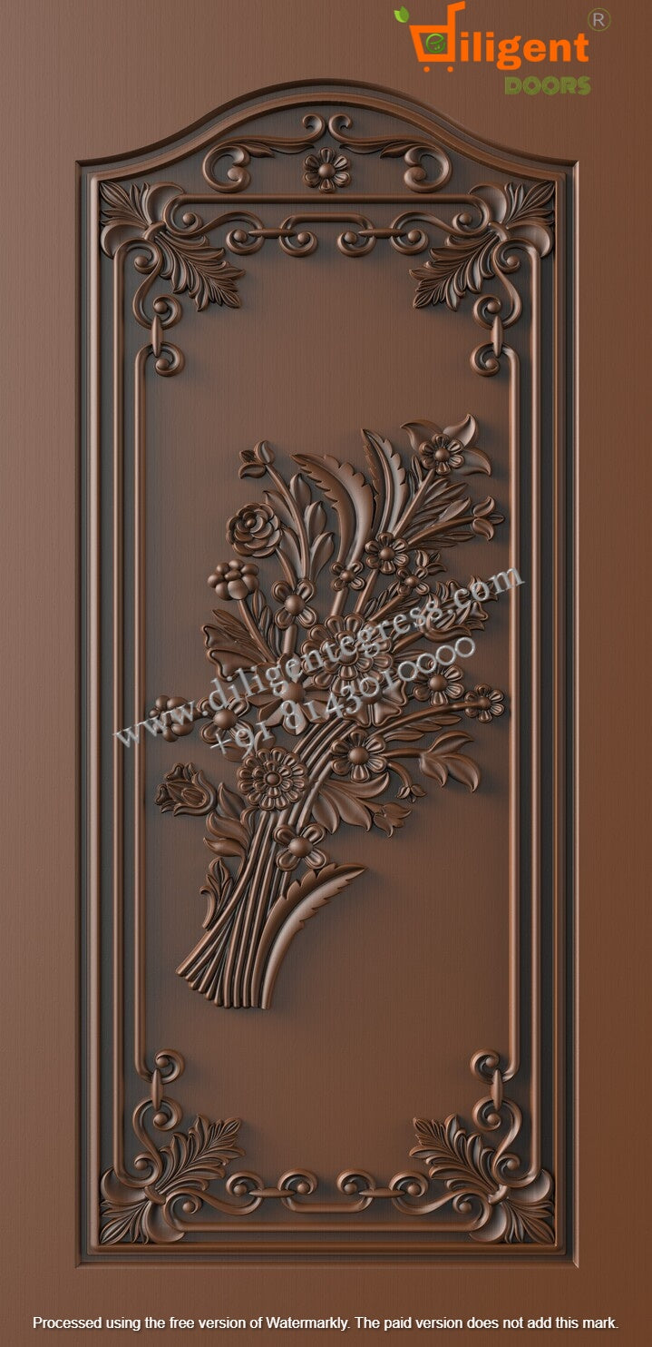 DEPL NF 49 Teakwood carving door