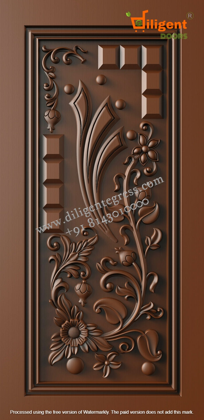 DEPL PM 108 Teakwood carving door