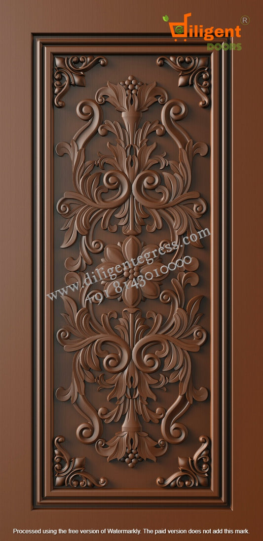 DEPL PM 111 Teakwood carving door