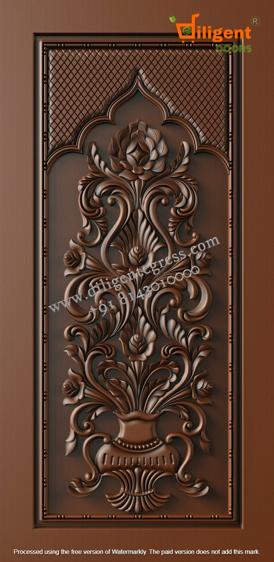 DEPL PM 118 Teakwood carving door