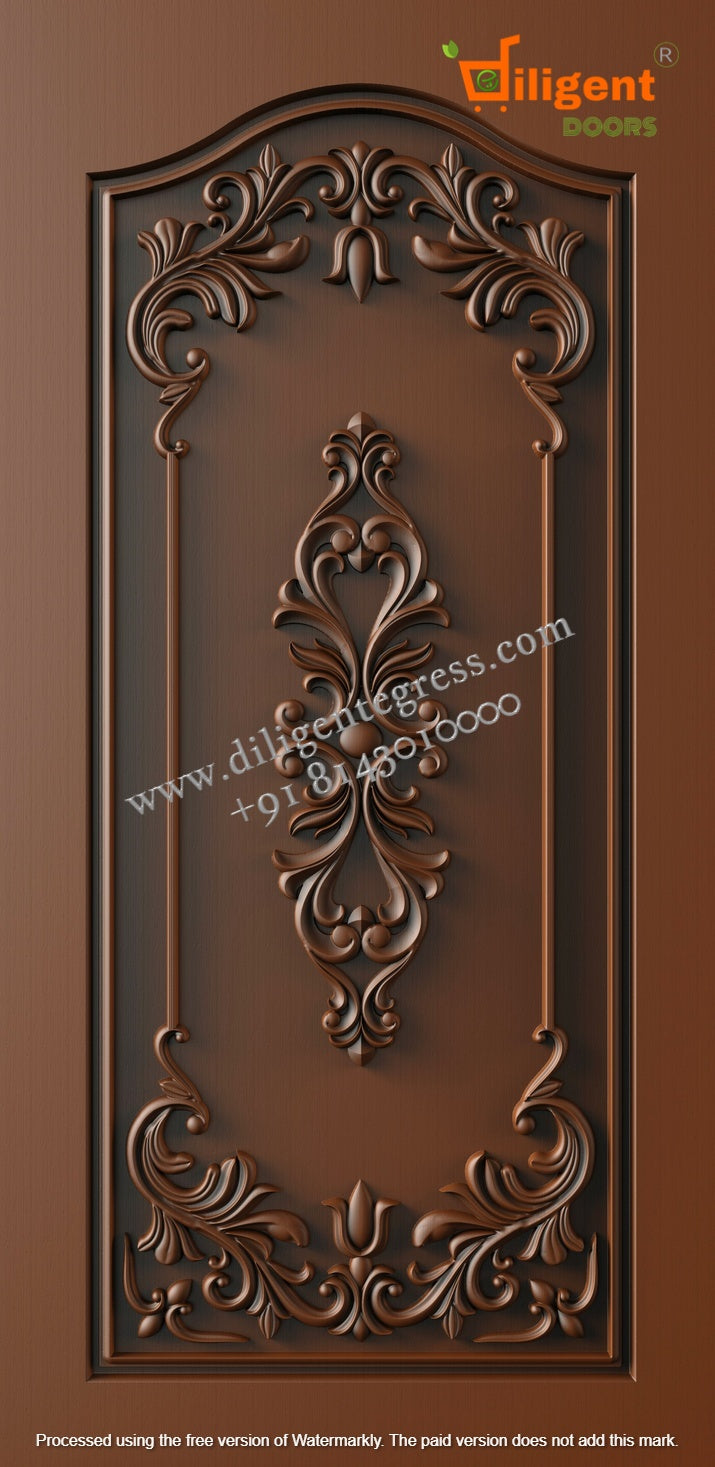 DEPL PM 125 Teakwood carving door