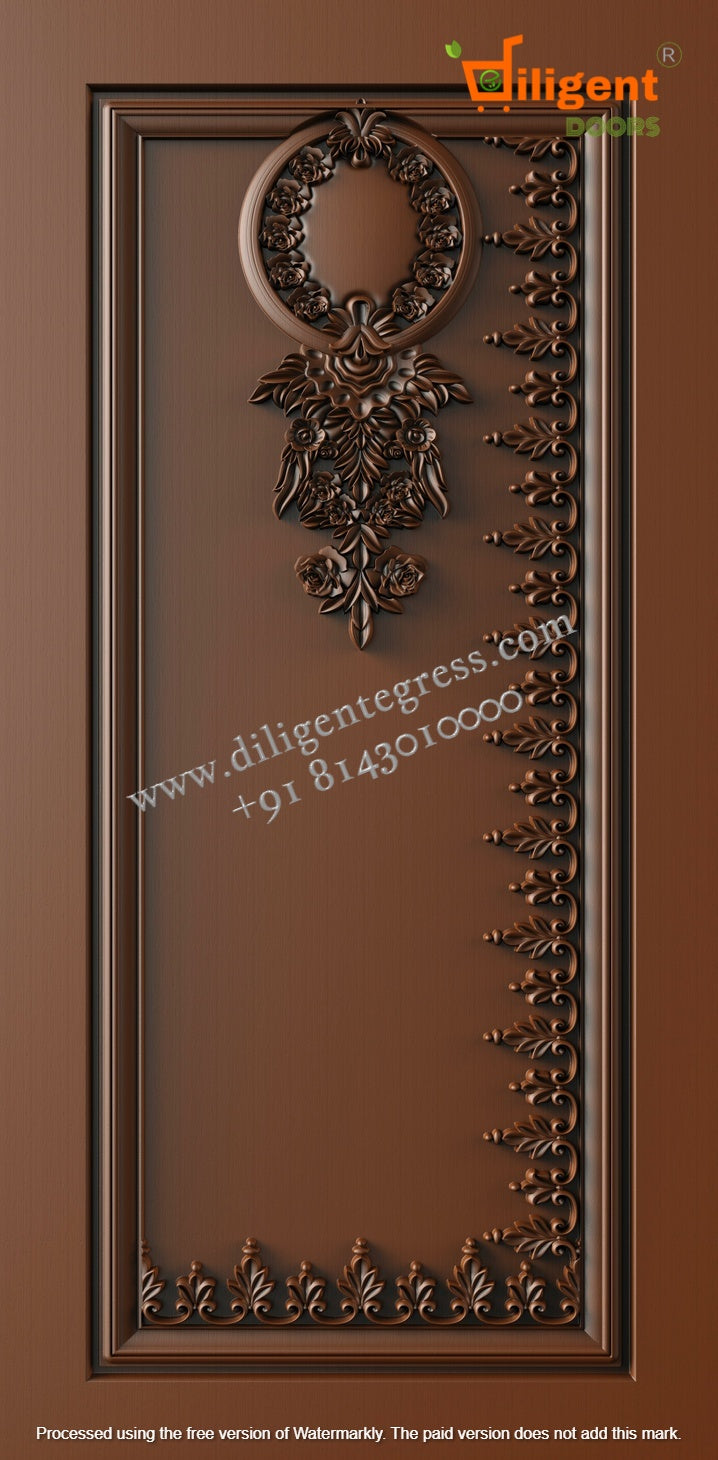 DEPL PM 128 Teakwood carving door