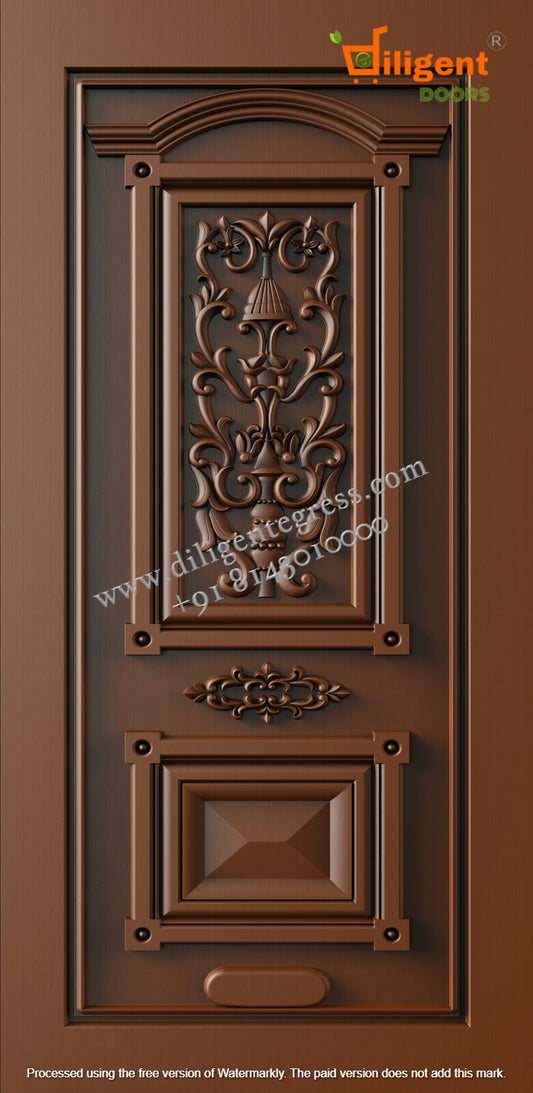 DEPL PM 132 Teakwood carving door