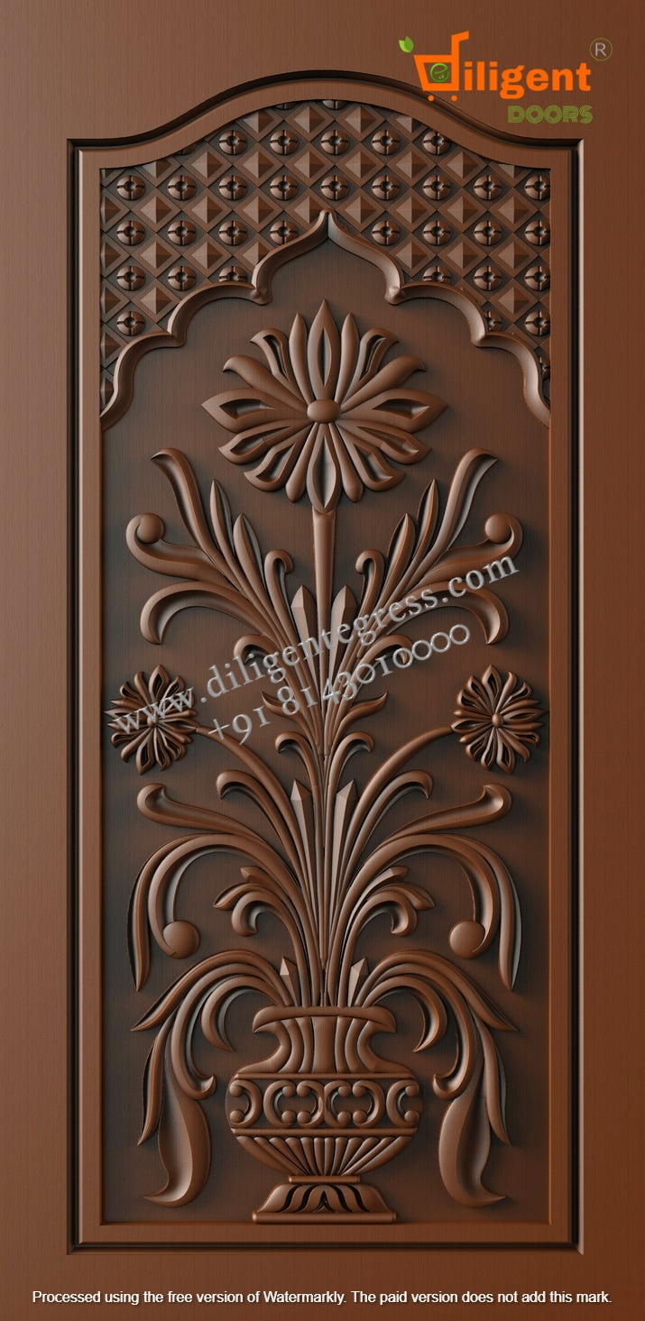 DEPL PM 138 Teakwood carving door