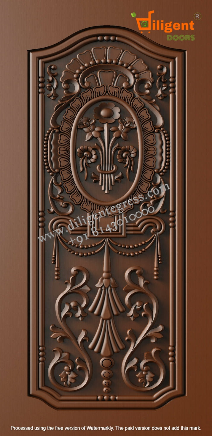 DEPL PM 139 Teakwood carving door