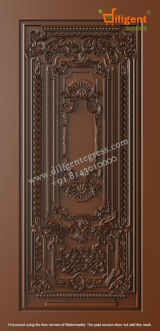 DEPL PM 147 Teakwood carving door