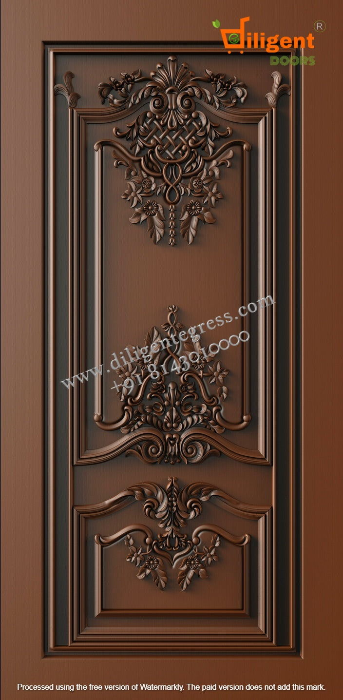 DEPL PM 149 Teakwood carving door