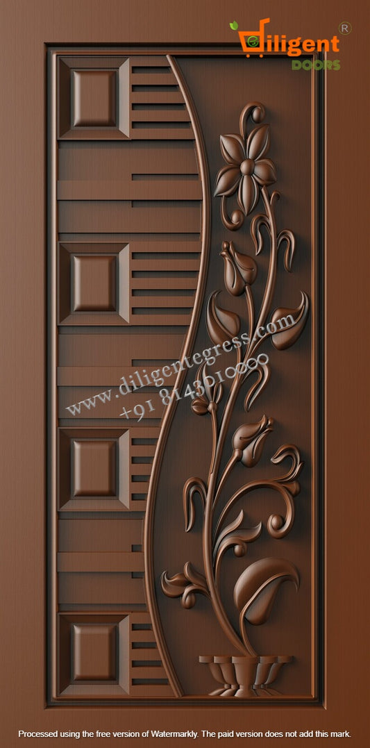 DEPL PM 51 Teakwood carving door