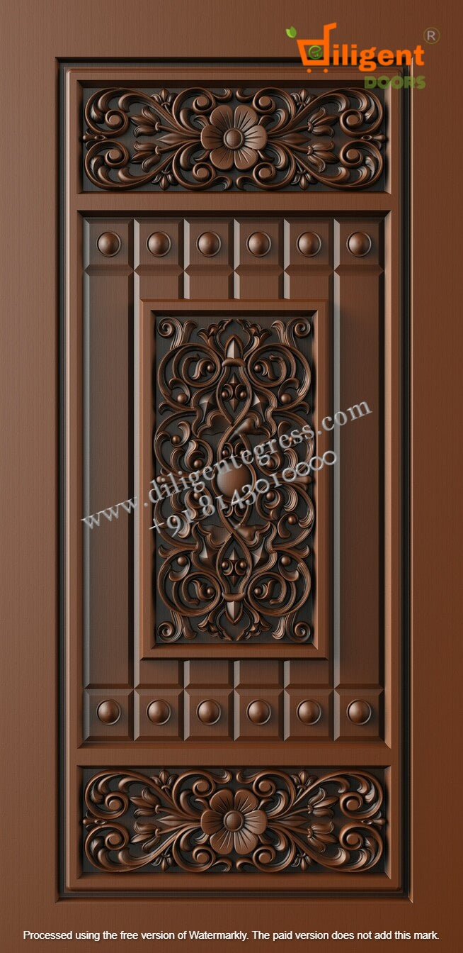 DEPL PM 54 Teakwood carving door