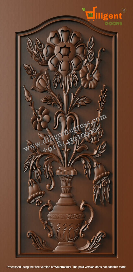 DEPL PM 57 Teakwood carving door