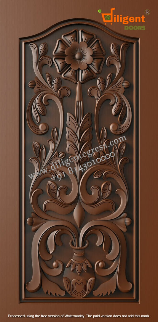 DEPL PM 60 Teakwood carving door