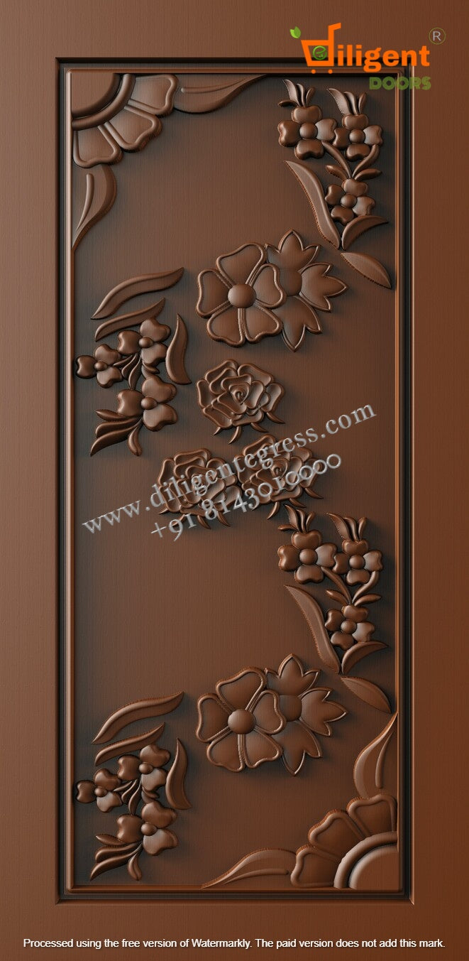 DEPL PM 62 Teakwood carving door