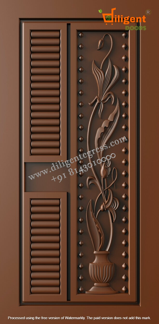 DEPL PM 66 Teakwood carving door