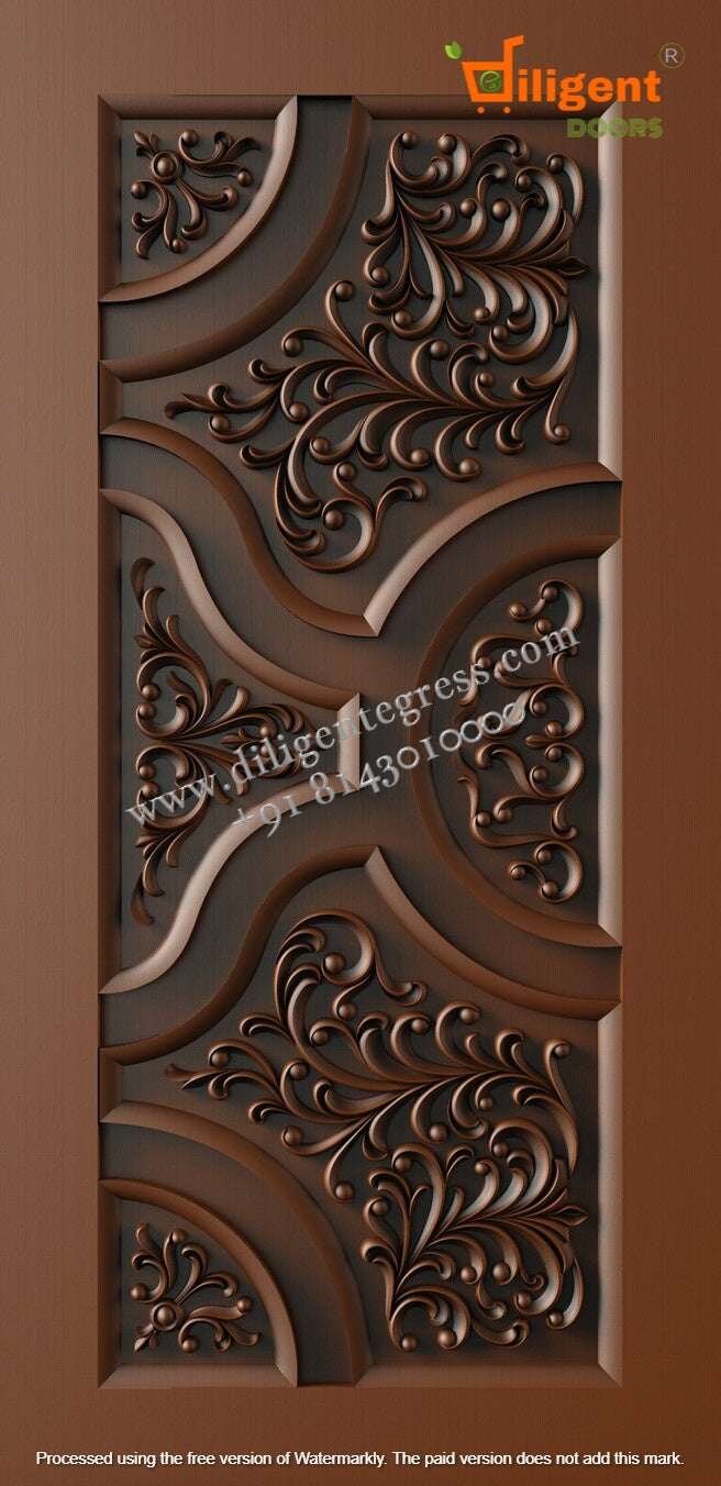 DEPL PM 68 Teakwood carving door