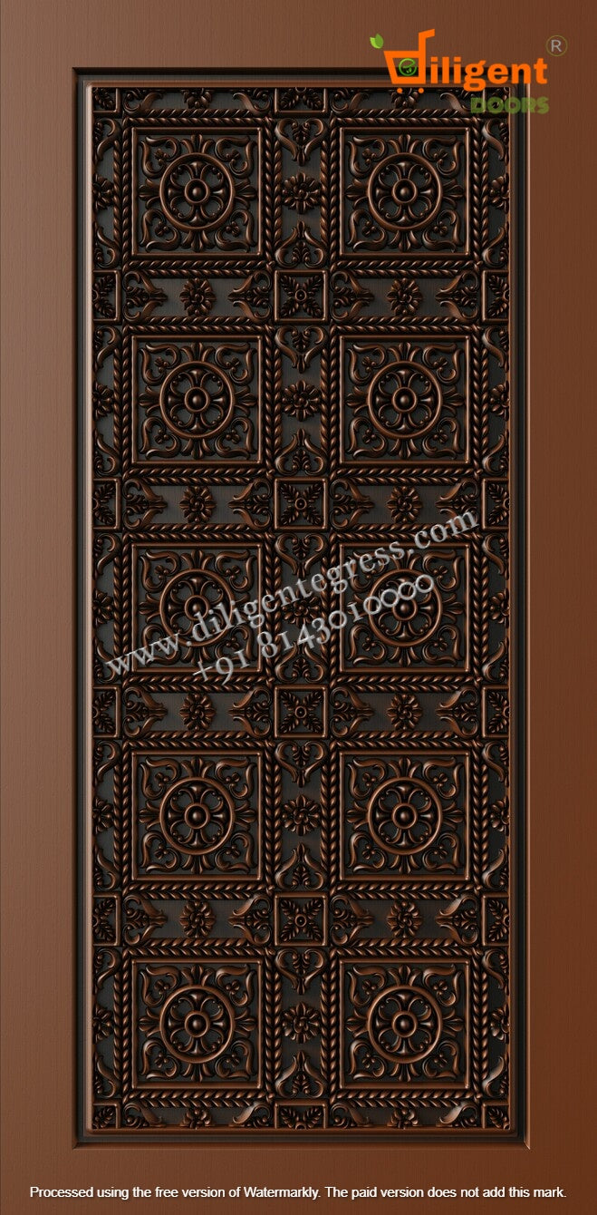 DEPL PM 71 Teakwood carving door