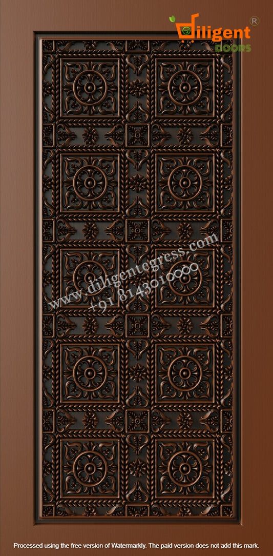 DEPL PM 71 Teakwood carving door