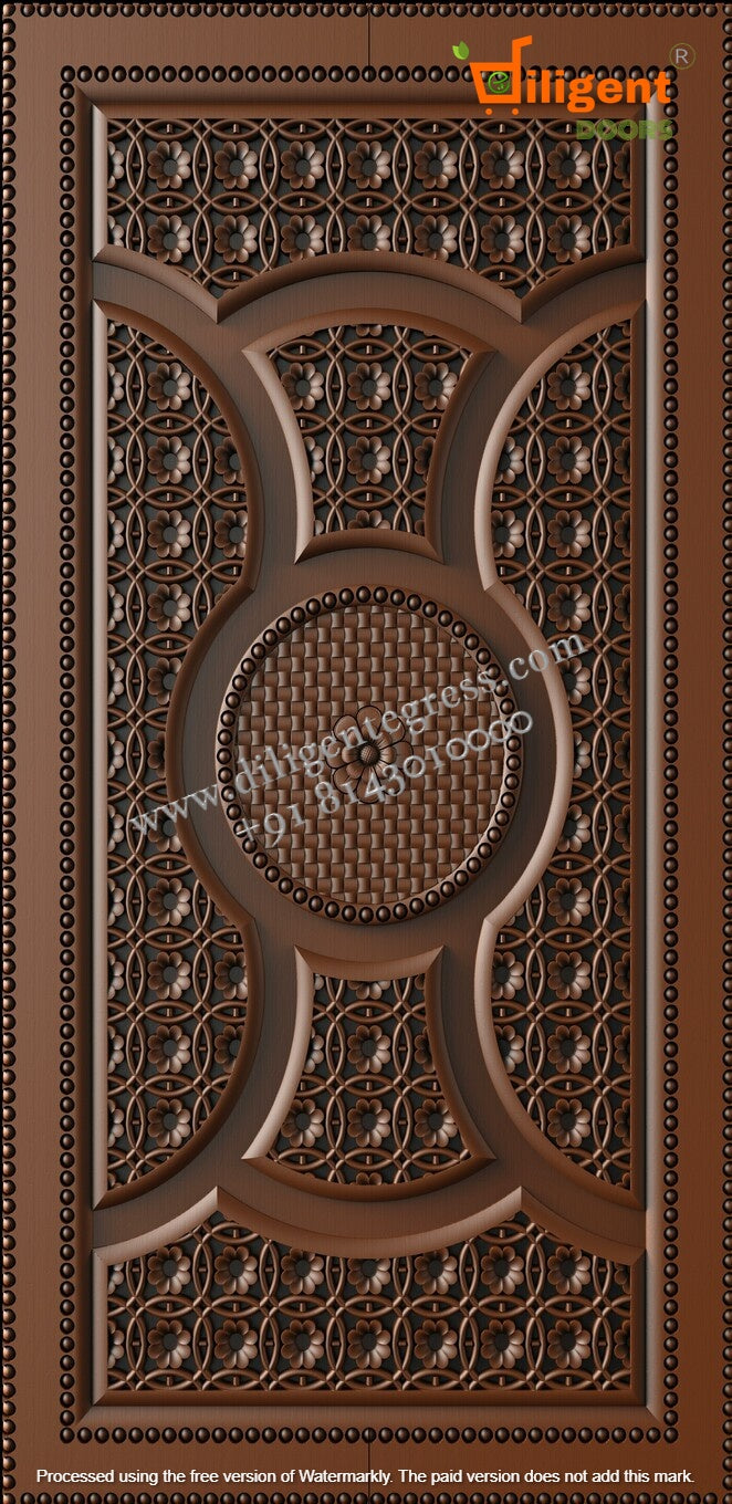 DEPL PM 78 Teakwood carving door