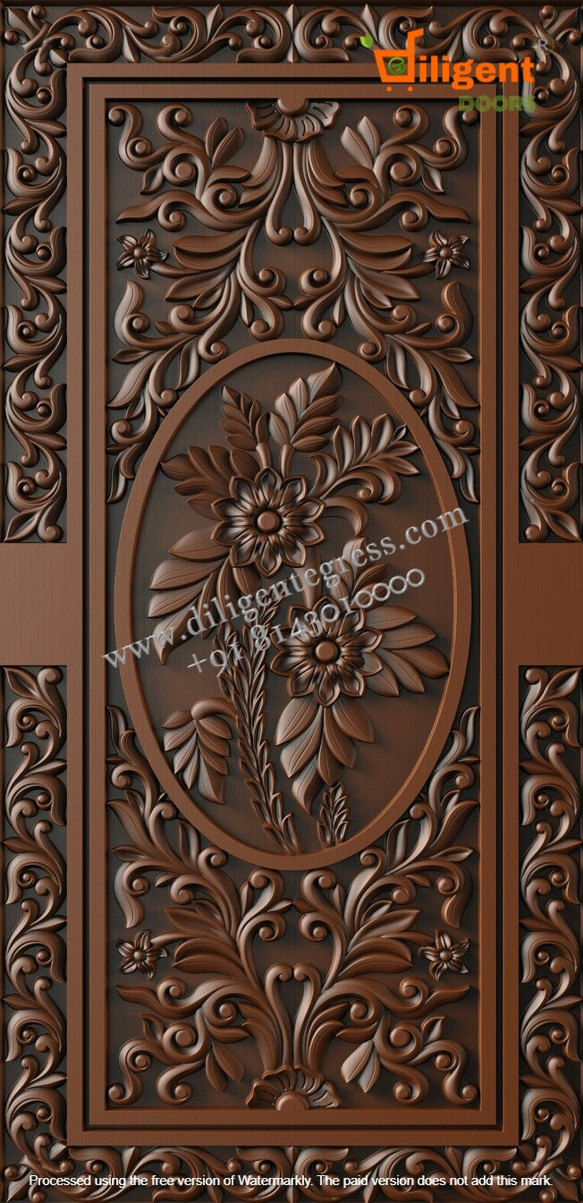 DEPL PM 88 Teakwood carving door